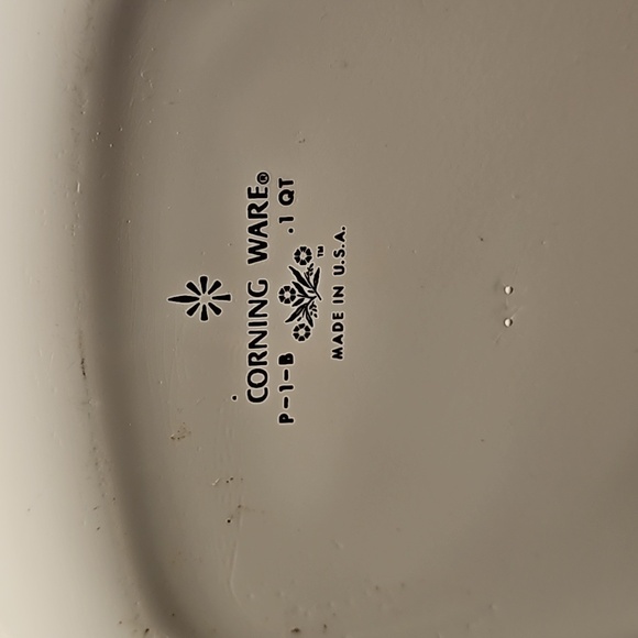 Corningware Blue Cornflower P-1-B 1 QT - Picture 2 of 2